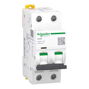 Cầu dao tự động iC60H 2P 25A Schneider (A9F84225)