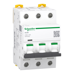 Cầu dao tự động iC60L 3P 63A Schneider (A9F94363) 