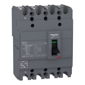 Cầu dao tự động MCCB 4P 75A - 15kV Schneider (EZC100N4075)