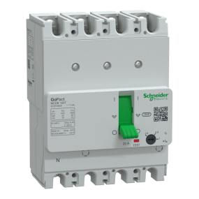 CẦU DAO TỰ ĐỘNG MCCB - GOPACT 4P 20A Schneider (G12T4A20)