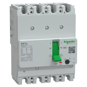 CẦU DAO TỰ ĐỘNG MCCB - GOPACT 4P 25A Schneider (G12E3A25)