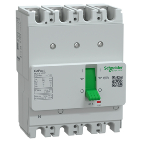 CẦU DAO TỰ ĐỘNG MCCB - GOPACT 4P 80A Schneider (G12T4F80)