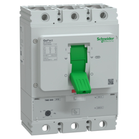 Cầu dao chỉnh dòng MCCB G80H3TM500 Schneider - GoPact MCCB 800 Series
