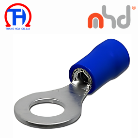 RV2-5 Blue | Đầu cos tròn phủ nhựa màu xanh MHD