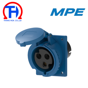Ổ cắm cố định loại xéo 2P+E 32A IP67 MPN2-4232
