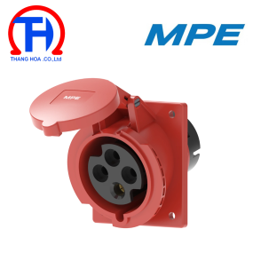 Ổ cắm cố định loại xéo 3P+E 32A IP67 MPN2-4242