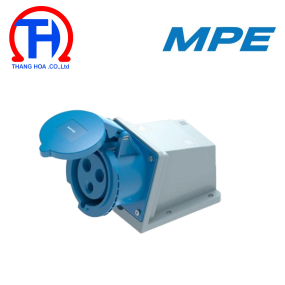 Ổ cắm cố định bắt trên tường 3 cực, 32A, IP44 mã MPN2-123