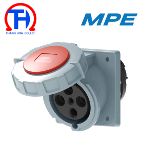 Ổ cắm cố định loại xéo 3P+E 63A IP67 MPN2-4342