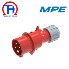 Phích cắm loại di động có kẹp giữ dây 4 cực, 16A, IP44 mã MPN2-014