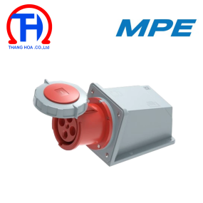 Ổ cắm cố định bắt trên tường 4 cực, 125A, IP67 mã MPN2-1442