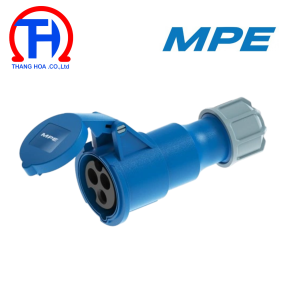 Ổ cắm di động có kẹp giữ dây 3 cực, 16A, IP44 mã MPN2-213