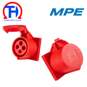 Ổ cắm cố định gắn âm 3P+E 32A IP44 MPN-324