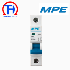 Cầu dao tự động MCB 1 cực, 40A, 6kA MP6-C140