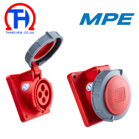 Ổ cắm cố định loại xéo 3P+E 16A IP67 MPN-4142