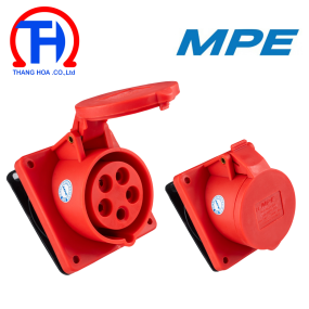 Ổ cắm cố định loại xéo 3P+N+E 16A IP44 MPN-415
