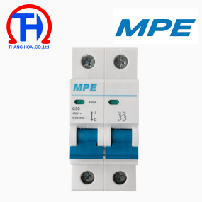 Cầu dao tự động MCB 2 cực, 63A, 6kA MP6-C263