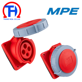 Ổ cắm cố định loại xéo 3P+E 32A IP67 MPN-4242
