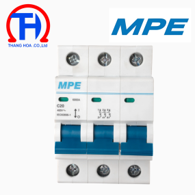 Cầu dao tự động MCB 3 cực, 20A, 6kA MP6-C320