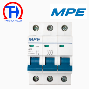 Cầu dao tự động MCB 3 cực, 32A, 6kA MP6-C332