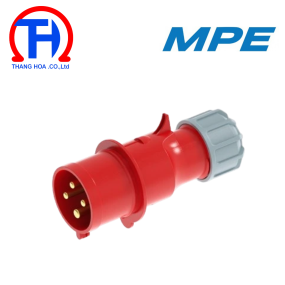 Phích cắm loại di động có kẹp giữ dây 4 cực, 32A, IP44 mã MPN2-024