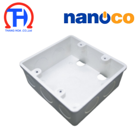 Đế âm đôi, có tán, bắt vít NANOCO NA102TM1