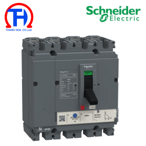 Cầu dao tự động MCCB EASYPACT CVS160B 4P 160A - 25kV Schneider (LV516313)