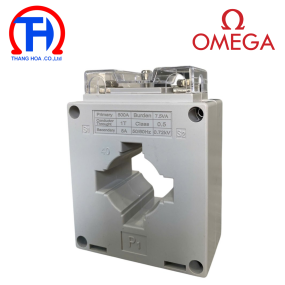 Biến dòng đo lường 1 pha MCT 1000/5A Omega OMG-CT1P Q60 loại hộp đúc