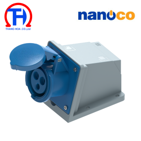 Ổ CẮM GẮN NỔI 3P-14A NANOCO (NIS113-6)