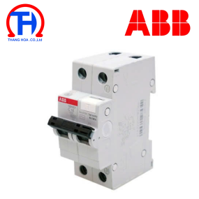 Cầu dao tự động chống dòng rò và bảo vệ quá dòng ABB RCBO 2P 6A 6kA 30mA