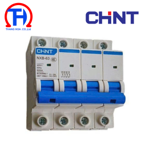 MCB Chint NXB-63 10A 6KA 4P