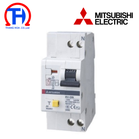 CB chống giật BV-DN 1PN 40A 30MA N 6kA Mitsubishi 