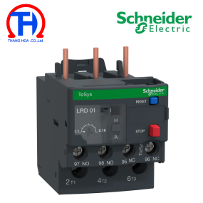 Rơle quá nhiệt TeSys Deca - 5.5...8A - loại 10A Schneider (LRD12)