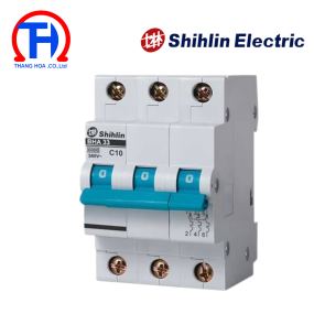 MCB SHIHLIN 3P 10A 6kA ( BHA-B3-3P) 