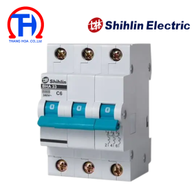 MCB SHIHLIN 3P 6A 6kA ( BHA-B3-3P) 