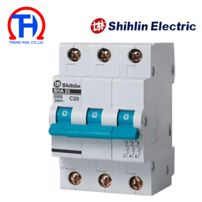 MCB SHIHLIN 3P 20A 6kA ( BHA-B3-3P)