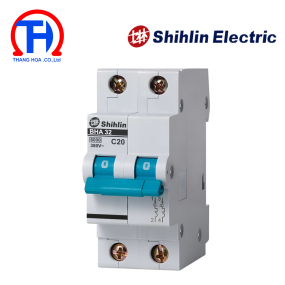 MCB SHIHLIN 2P 20A 6kA ( BHA-B3-2P) 