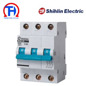 MCB SHIHLIN 3P 40A 6kA ( BHA-B3-3P)