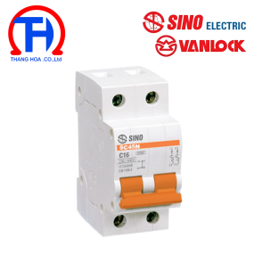 Cầu dao tự động 2P - 10A - 4.5kA Sino SC45N/C2010
