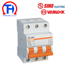 Cầu dao tự động 3P - 32A - 6kA Sino SC68N/C3032
