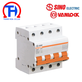 Cầu dao tự động 4P - 25A - 10kA Sino SC108N/C4025