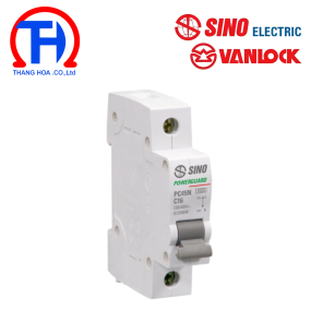 Cầu dao tự động  1P - 0.6A - 4.5kA Sino PS45N/C1006