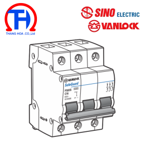 Cầu dao tự động 3P - 10A - 6kA Sino PS65S/C3010